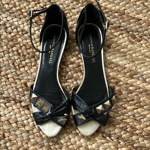 Loeffler Randall flats, size 9.